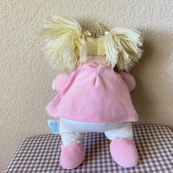 Vintage Eden Wind Up Musical Baby Girl Doll You Are My Sunshine Pink Plush 11'' - Picture 5 of 10